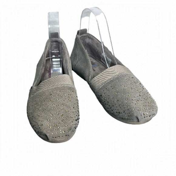 Bobs From Skechers Memory Foam Slip ons Size 7 - Picture 1 of 11